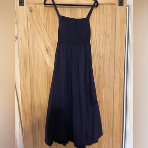 Old Navy Navy Blue Midi Dress